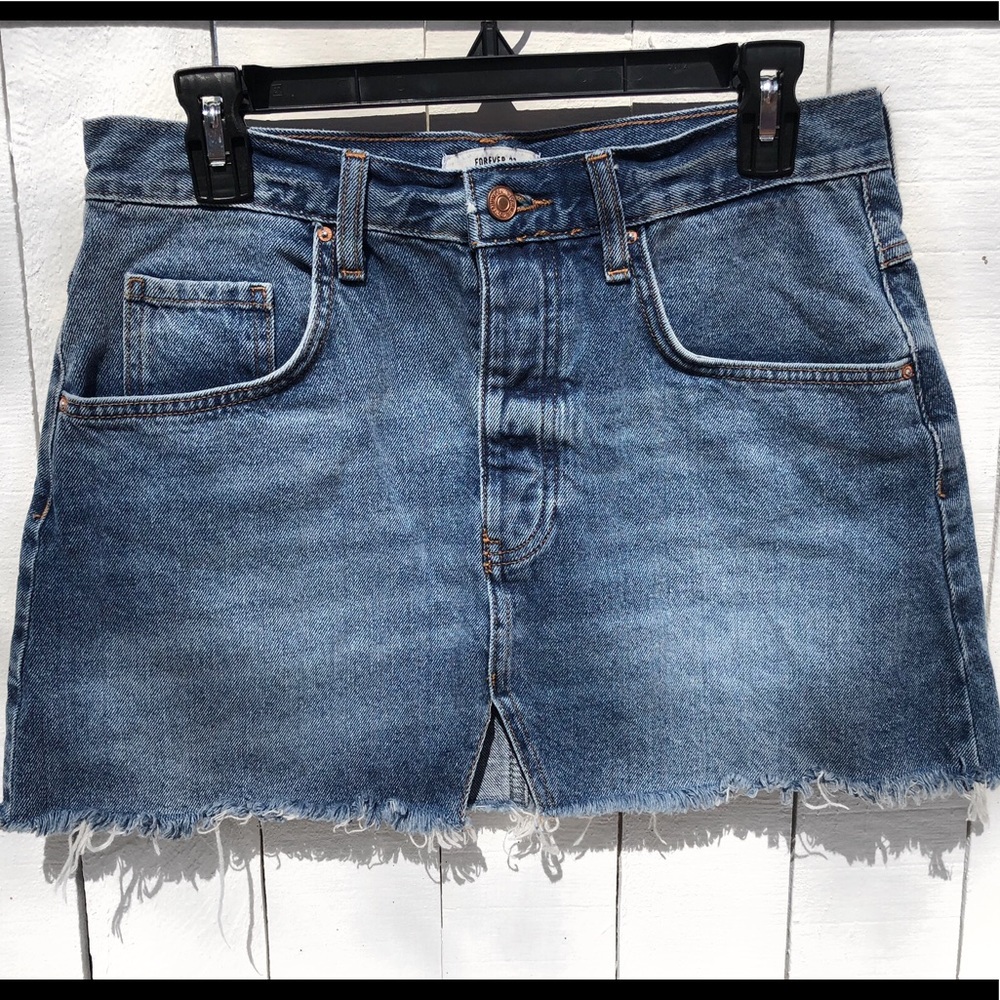Forever 21  Denim Skirt ❤️ F21sk01